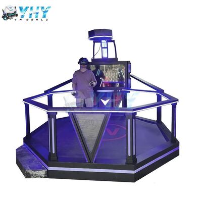 Single-player VR Arcade Groups Games Machine 9D Jagen Schieten Gratis Wandelen VR Gevechtssimulator Wapenschieten VR Arena