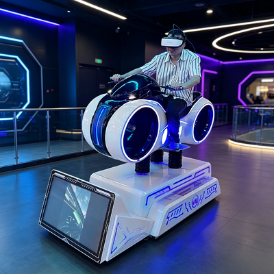 Super aantrekkelijke elektrische VR Racing Simulator Motorfiets & Auto VR Motorfiets voor speelterrein gebruik