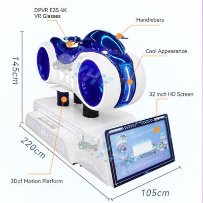 9D Motorcycle Moto Vr Games Virtuele realiteit Moto Vr Motorcycle Racing Machine Auto Simuleren Race Motion Vr Motorcycle