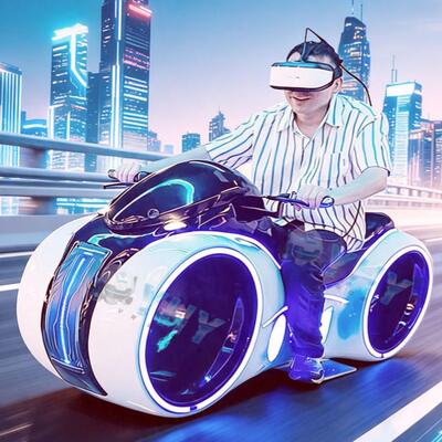 Amusement Park Motor Racing Rides Simulator VR Motorfiets Rijsimulator Race Gaming Machine