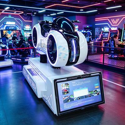 Amusement Park Motor Racing Rides Simulator VR Motorfiets Rijsimulator Race Gaming Machine