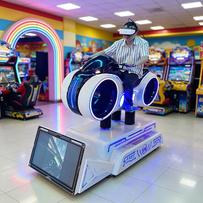 Themapark VR Motorfiets Rijsimulator Elektrisch Dynamisch Platform voor VR Themapark Te Koop