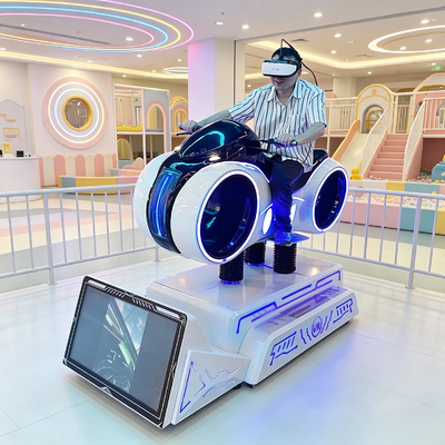 Kinder Binnenspeeltuin 360 Virtual Reality Apparatuur Muntgestuurde Motorfiets Spellen 9d VR Raceauto 9d VR Motorsimulator