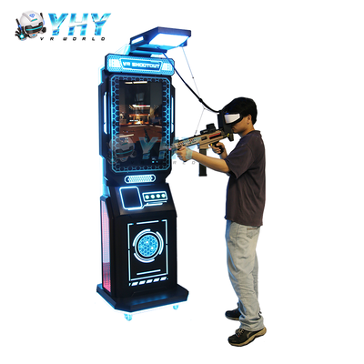 VR Shoot Machine Gun Fighting Game Dynamic Motion Platform voor Amusement Park Game Center