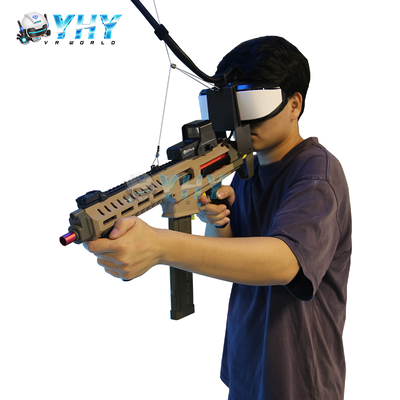 VR Shoot Machine Gun Fighting Game Dynamic Motion Platform voor Amusement Park Game Center