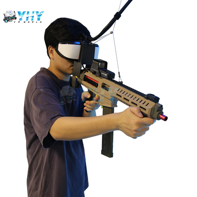 Nieuw Ontwerp 9D VR Pistool Gevecht Simulatie Spel Machine 1 Speler Online Pistool CE Certificaat Binnen VR Technologie