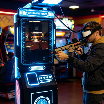 Virtual Reality Battle Shoot Simulator Zelfbediening VR Game Simulator Shoot Arcade Game Machine
