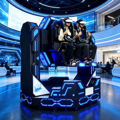 Interactive 2 Players 1080 VR 360 Motion Ride Simulator for Commercial VR Theme Parks