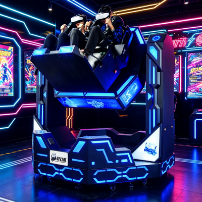 Dubbele Speler 1080 Graden Rotatie VR Iron Warrior 360 720 1080 Bewegingsstoel Virtual Reality Arcade Machine