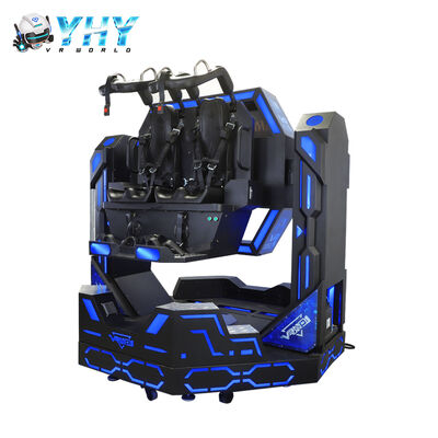Hoge ROI Commerciële 1080 Graden VR Achtbaan Simulator 2 Persoons Machine voor Winkelcentra