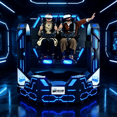 Snelle terugverdientijd VR Amusement Rit 1080 Graden VR 360 720 1080 Vlucht & Achtbaan Simulator Machine