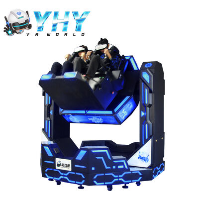 Factory Direct Sale 1080 Grade VR Iron Warrior 2 Seater Roller Coaster Simulator Machine