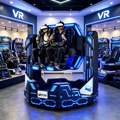 YHY Fabriek Patent 2 Spelers 360 720 1080 Graden VR 1080 Iron Warrior Virtual Reality Game Machine