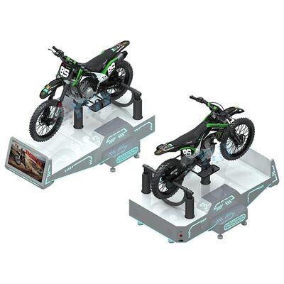 Heavy-Duty Commercial VR Mountain Motorcycle Game Machine Dynamic Motion Feedback Platform voor pretparken