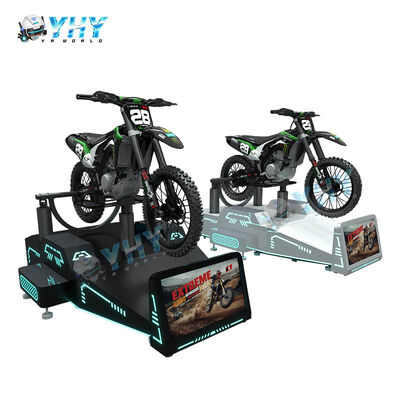 Heavy-Duty Commercial VR Mountain Motorcycle Game Machine Dynamic Motion Feedback Platform voor pretparken