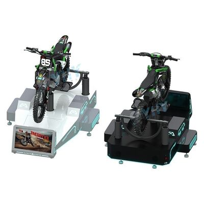 Commerciële VR-bergmotorrace-racesimulator met hoog rendement, 4dof dynamisch bewegingsplatform
