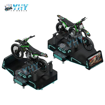 Commerciële VR-bergmotorrace-racesimulator met hoog rendement, 4dof dynamisch bewegingsplatform