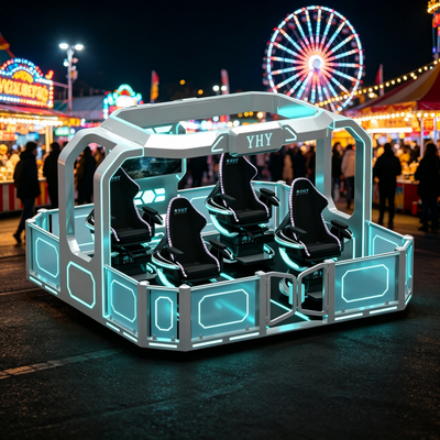 Interactive 4-Seater 360 Degree VR Motion Ride with YHY Integrated Control System