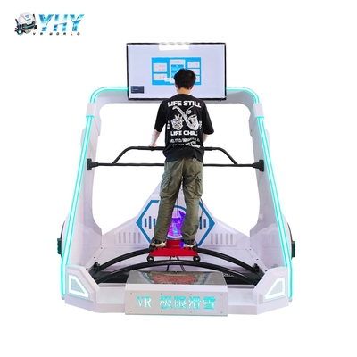 9D VR Ski Simulator Virtual Reality Ski Game Body Motion Machine Indoor Sports op het winkelcentrum
