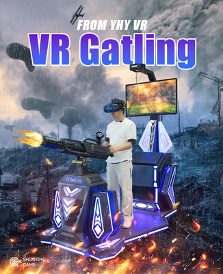YHY-01.097 VR Gatling Schietmachine Geweersimulator Indoor Pretpark