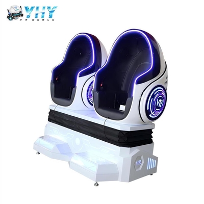 YHY 2 Seats VR Double Egg Chair 1 Seat VR Chair Simulator 9D Gaming Machine with Factory Price 