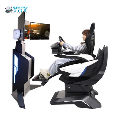 Rotating Dynamic Simulator 3 DOF 3 Screen Motion Car Racing Driving Game Machine