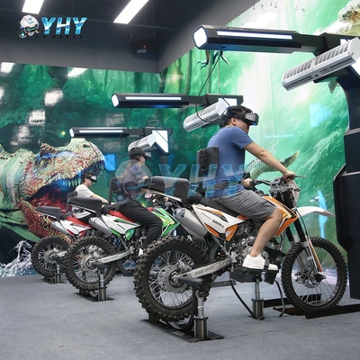 YHY 6-zits VR Motorcycle Game Met Realistische HD Panorama Visuals