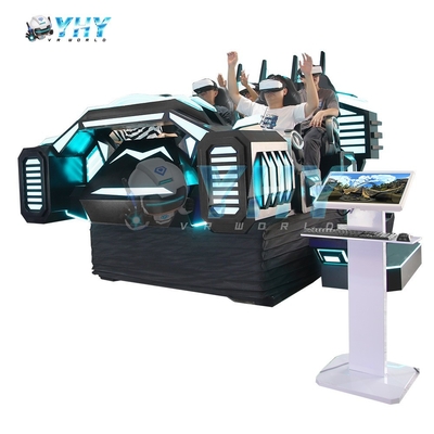 VR Cinema 9D Video Game Movie 3 DOF Platform Chair 6 Speler Vr Theater Indoor Amusement Park Plezier
