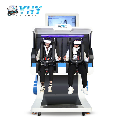 Vermaakpark Virtual Reality-apparatuur Twee zitplaatsen 360 graden simulator VR-game machine