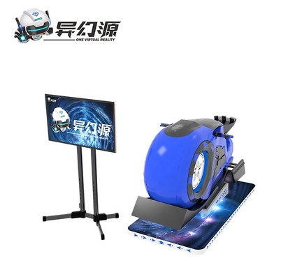 Van de de Motorfietssimulator van 1.5KW VR van de het Pretpark de Virtuele Werkelijkheid Drijfsimulator