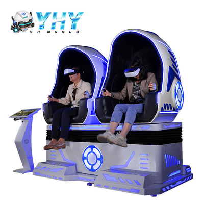 Van de Simulator Binnen 2 Zetels 9D van de winkelcomplexvr Stoel de Bioskoopmateriaal
